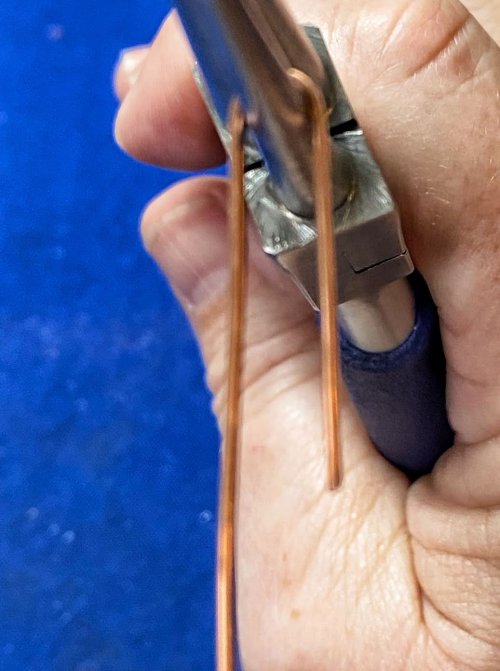 Susan LeGuyader's Up Your Design Game with Flat Wire - , Wire Jewelry Design, Forging, Forging Jewelry, Jewelry Forging, making a clasp with flat wire